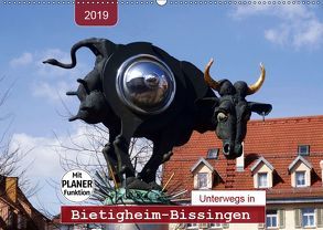 Unterwegs in Bietigheim-Bissingen (Wandkalender 2019 DIN A2 quer) von Keller,  Angelika