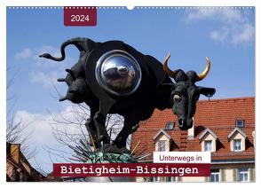Unterwegs in Bietigheim-Bissingen (Wandkalender 2024 DIN A2 quer), CALVENDO Monatskalender von Keller,  Angelika