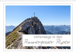 Unterwegs in den Ammergauer Alpen (Wandkalender 2022 DIN A3 quer) von Vonzin,  Andreas