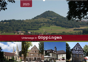Unterwegs in Göppingen (Wandkalender 2023 DIN A2 quer) von Keller,  Angelika