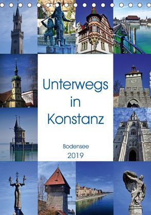 Unterwegs in Konstanz (Tischkalender 2019 DIN A5 hoch) von kattobello