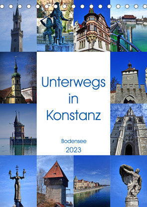 Unterwegs in Konstanz (Tischkalender 2023 DIN A5 hoch) von kattobello