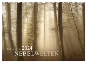 Unterwegs in Nebelwelten (Wandkalender 2024 DIN A2 quer), CALVENDO Monatskalender von Maier,  Norbert