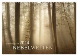 Unterwegs in Nebelwelten (Wandkalender 2024 DIN A3 quer), CALVENDO Monatskalender von Maier,  Norbert