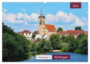 Unterwegs in Nürtingen (Wandkalender 2024 DIN A2 quer), CALVENDO Monatskalender von Keller,  Angelika