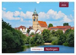 Unterwegs in Nürtingen (Wandkalender 2024 DIN A3 quer), CALVENDO Monatskalender von Keller,  Angelika