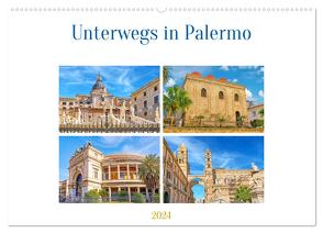 Unterwegs in Palermo (Wandkalender 2024 DIN A2 quer), CALVENDO Monatskalender von Schwarze,  Nina