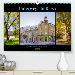 Unterwegs in Riesa (Premium, hochwertiger DIN A2 Wandkalender 2023, Kunstdruck in Hochglanz) von Harriette Seifert,  Birgit