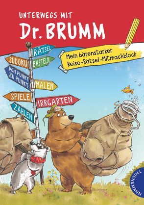 Dr. Brumm: Unterwegs mit Dr. Brumm – Mein bärenstarker Reise-Rätsel-Mitmachblock von Napp,  Daniel
