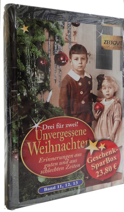 Unvergessene Weihnachten GeschenksparBox von Hantke,  Ingrid, Kleindienst,  Jürgen