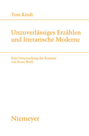 Unzuverlässiges Erzählen und literarische Moderne von Kindt,  Tom