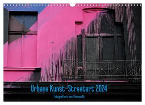 Urbane Kunst – Streetart 2024 (Wandkalender 2024 DIN A3 quer), CALVENDO Monatskalender von M.,  Thomas