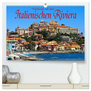Urlaub an der Italienischen Riviera (hochwertiger Premium Wandkalender 2024 DIN A2 quer), Kunstdruck in Hochglanz von LianeM,  LianeM