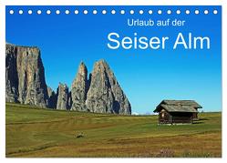 Urlaub auf der Seiser Alm (Tischkalender 2024 DIN A5 quer), CALVENDO Monatskalender von Eppele,  Klaus