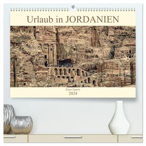 Urlaub in JORDANIEN (hochwertiger Premium Wandkalender 2024 DIN A2 quer), Kunstdruck in Hochglanz von Eppele,  Klaus