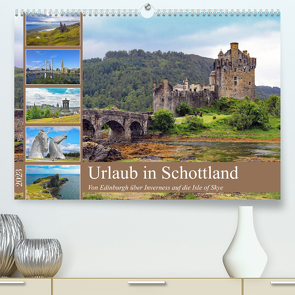 Urlaub in Schottland (Premium, hochwertiger DIN A2 Wandkalender 2023, Kunstdruck in Hochglanz) von Eppele,  Klaus