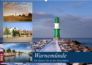 Urlaub in Warnemünde (Wandkalender 2023 DIN A2 quer) von Deter,  Thomas