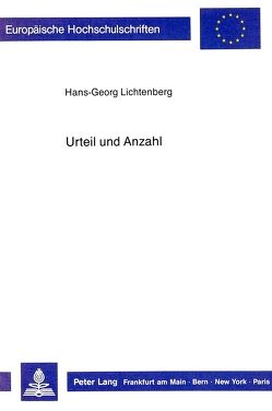 Urteil und Anzahl von Lichtenberg,  Hans-Georg
