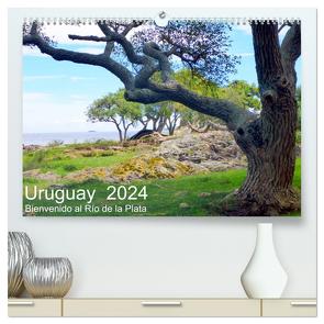 Uruguay – Bienvenido al Río de la Plata (hochwertiger Premium Wandkalender 2024 DIN A2 quer), Kunstdruck in Hochglanz von Ruhm Mannheim,  Günter