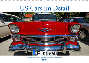 US Cars im Detail vom Frankfurter Taxifahrer Petrus Bodenstaff (Wandkalender 2021 DIN A2 quer) von Bodenstaff,  Petrus, Vahlberg-Ruf,  Karin
