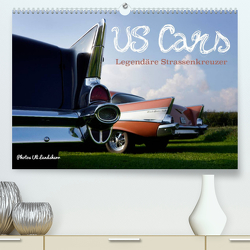US Cars Legendäre Strassenkreuzer (Premium, hochwertiger DIN A2 Wandkalender 2022, Kunstdruck in Hochglanz) von Landsherr,  Uli