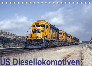 US Diesellokomotiven (Tischkalender 2023 DIN A5 quer) von Schulz-Dostal,  Michael