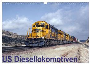 US Diesellokomotiven (Wandkalender 2024 DIN A3 quer), CALVENDO Monatskalender von Schulz-Dostal,  Michael