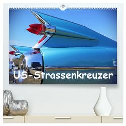 US-Strassenkreuzer (hochwertiger Premium Wandkalender 2024 DIN A2 quer), Kunstdruck in Hochglanz von Wubben - CH-8942 Oberrieden,  Arie