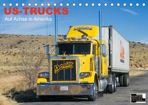 US-Trucks – Auf Achse in Amerika (Tischkalender 2023 DIN A5 quer) von Meißner,  Daniel