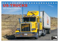 US-Trucks – Auf Achse in Amerika (Tischkalender 2024 DIN A5 quer), CALVENDO Monatskalender von Meißner,  Daniel