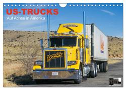 US-Trucks – Auf Achse in Amerika (Wandkalender 2024 DIN A4 quer), CALVENDO Monatskalender von Meißner,  Daniel