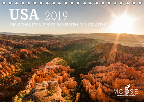 USA – 2019 (Tischkalender 2019 DIN A5 quer) von Schöps,  Anke
