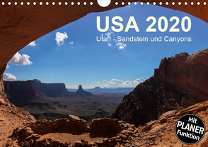 USA 2020 Utah – Sandstein und Canyons (Wandkalender 2020 DIN A4 quer) von Zimmermann,  Frank