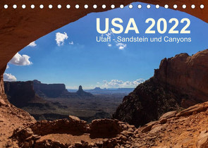 USA 2022 Utah – Sandstein und Canyons (Tischkalender 2022 DIN A5 quer) von Zimmermann,  Frank
