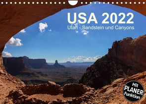 USA 2022 Utah – Sandstein und Canyons (Wandkalender 2022 DIN A4 quer) von Zimmermann,  Frank