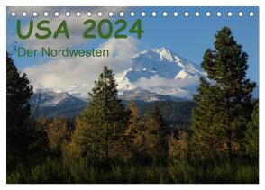 USA 2024 – Der Nordwesten (Tischkalender 2024 DIN A5 quer), CALVENDO Monatskalender von Zimmermann,  Frank