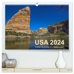USA 2024 – Indian Summer im Südwesten (hochwertiger Premium Wandkalender 2024 DIN A2 quer), Kunstdruck in Hochglanz von Zimmermann,  Frank