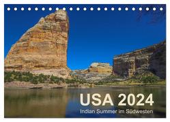 USA 2024 – Indian Summer im Südwesten (Tischkalender 2024 DIN A5 quer), CALVENDO Monatskalender von Zimmermann,  Frank