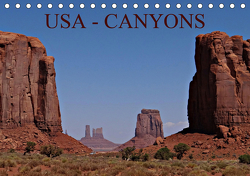 USA – Canyons (Tischkalender 2021 DIN A5 quer) von Schauer,  Petra