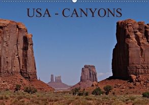 USA – Canyons (Wandkalender 2018 DIN A2 quer) von Schauer,  Petra