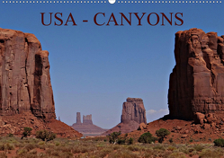 USA – Canyons (Wandkalender 2021 DIN A2 quer) von Schauer,  Petra