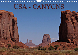 USA – Canyons (Wandkalender 2021 DIN A4 quer) von Schauer,  Petra