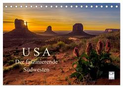 USA Der faszinierende Südwesten (Tischkalender 2024 DIN A5 quer), CALVENDO Monatskalender von Genser,  Karl