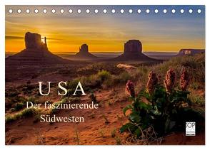 USA Der faszinierende Südwesten (Tischkalender 2024 DIN A5 quer), CALVENDO Monatskalender von Genser,  Karl