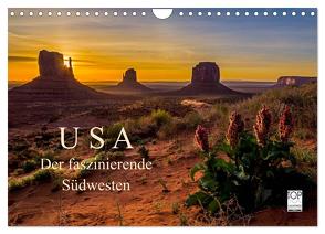 USA Der faszinierende Südwesten (Wandkalender 2024 DIN A4 quer), CALVENDO Monatskalender von Genser,  Karl