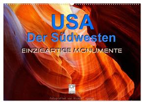 USA Der Südwesten – Einzigartige Monumente (Wandkalender 2024 DIN A2 quer), CALVENDO Monatskalender von Rucker,  Michael