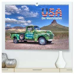 USA – Die Weststaaten (hochwertiger Premium Wandkalender 2024 DIN A2 quer), Kunstdruck in Hochglanz von Matziol,  Michael