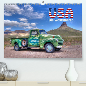 USA – Die Weststaaten (Premium, hochwertiger DIN A2 Wandkalender 2023, Kunstdruck in Hochglanz) von Matziol,  Michael