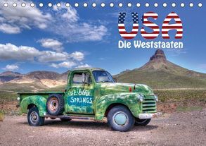 USA – Die Weststaaten (Tischkalender 2019 DIN A5 quer) von Matziol,  Michael