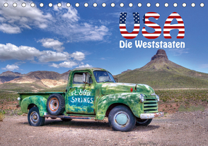 USA – Die Weststaaten (Tischkalender 2021 DIN A5 quer) von Matziol,  Michael